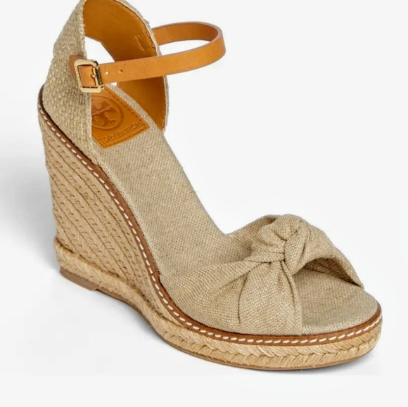 Tory Burch Shoes - Tory Burch Wedge Espadrille, like new